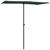 thumbnail of Parasol de jardin avec mât en aluminium 180x110 cm vert Modèle Terrasse Prestige Prime