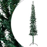 thumbnail of vidaXL Künstlicher Halb-Weihnachtsbaum mit Ständer Schlank Grün 120 cm