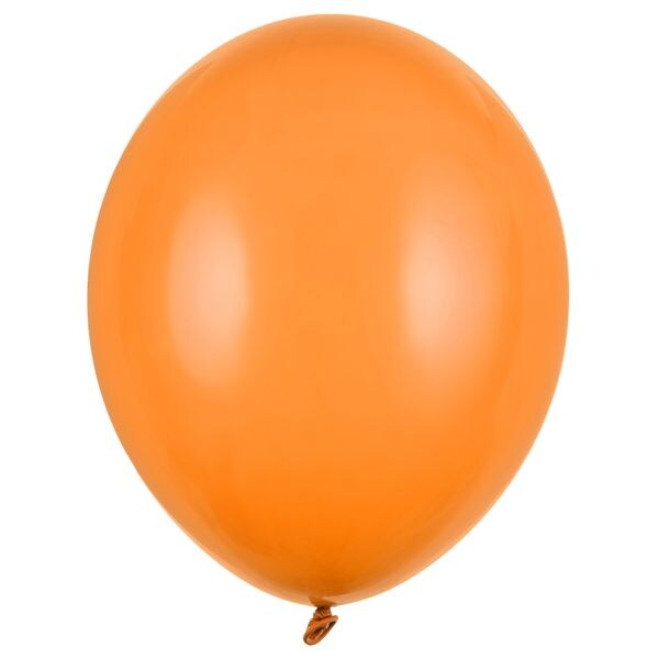 10 Luftballons orange