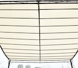 thumbnail of Pérgola de Jardín 3x3m Cenador con 16 Orificios de Drenaje para Patio Metal Crema