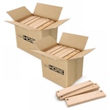 thumbnail of WellHome - Set mit 2 Kisten Buchenholz Brennholz 30 kg (2 x 15 kg) naturgetrocknetes Holz für Kamine, Grills und Öfen