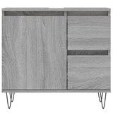 thumbnail of vidaXL Badschrank Grau Sonoma 65x33x60 cm Holzwerkstoff