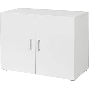 King Home Mobile 2 Ante Nobilitato 90x41x85h cm Bianco