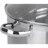 thumbnail of aro Pentola bassa con coperchio, acciaio inox, Ø 28 cm, 7 L, a induzione