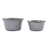 thumbnail of Barebones Schüssel Set Camping Outdoor 2-tlg. 5L & 3L grau gesprenkelt
