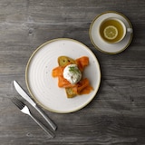 thumbnail of Churchill Set 12 Piatti Piani Stonecast Barl White, Bianco, 22cm