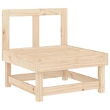 thumbnail of vidaXL Mittelsofa mit Kissen Massivholz Kiefer