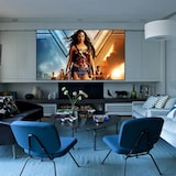 thumbnail of KIMEX - Ecran de projection sur cadre 3,00 x 1,69m - Format 16:9 - Cadre extra-fin