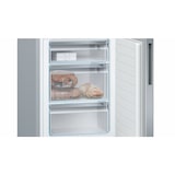 thumbnail of BOSCH réfrigérateur combiné 60cm 337l brassé inox kge39alca