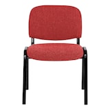 thumbnail of Konferenzstuhl Iso | Rot | stapelbarer Besucherstuhl