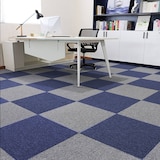 thumbnail of Loseta de moqueta azul royal 50 x 50 cm / caja 120 uds. - 30m² / hogar / oficina / comercio