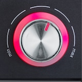 thumbnail of Grelhador de resistência de pé Severin PG8566; Potência: 2200W; Grelha aço inoxidável: 44,5 x 26 cm; Temperatura regulável; Tabuleiro refletor