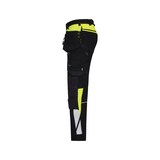 thumbnail of DASSY® Shanghai Stretch-Arbeitshose, Holster+Kniepolster, EN 14404, OEKO-TEX® schwarz/neongelb 58 STANDARD
