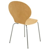 thumbnail of 2x Stapelstuhl DIEGO ergonomisch natura