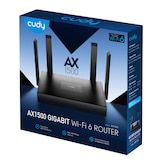 thumbnail of CUDY WR1500 AX1500 Wi-Fi 6 Router Gigabit