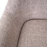 thumbnail of 2er-Set Barhocker Malmö T381, Barstuhl Tresenhocker ~ Textil, creme grau