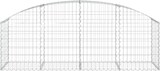 thumbnail of vidaXL Gabione mit Hochbogen 200x50x60/80 cm Verzinktes Eisen