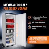 thumbnail of GastroHero Lagerkühlschrank ECO 400 336 Liter Weiß Umluftkühlung 0 bis +8 °C automatische Abtauung Gewerbe Kühlschrank