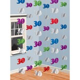 thumbnail of 6 Hängende Girlanden 30. Geburtstag