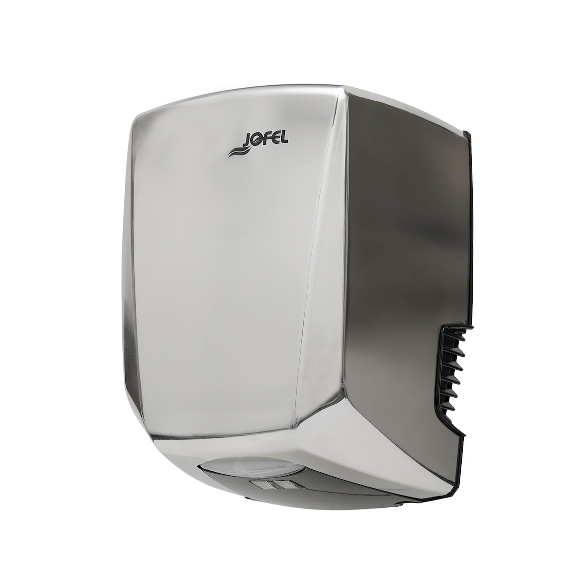 Jofel - Secamanos Óptico de Alto Rendimiento (505 Km/h) Bajo Consumo 1200W, Rápido 10seg. Modelo Power+ Acero Inoxidable, Resistente, AA57000, Brillo