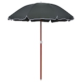thumbnail of Parasol de jardin avec mât en acier 180 cm anthracite Modèle Terrasse Horizon Max