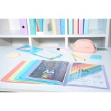 thumbnail of Exacompta - Réf. 88472E - Carton de 10 Protège-documents en polypropylène semi rigide Chromaline Pastel 80 vues - A4 - Bleu pastel