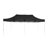 thumbnail of Tenda Pavilhão Dobrável Profissional 3x6m Preta | Estrutura Aço Reforçado 32x32x1 mm | Resistente para Exterior e Eventos