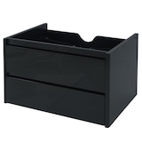 thumbnail of Décoshop26 - Mueble de baño suspendido de 80 cm con 2 cajones con cierre suave y sifón empotrado mueble de baño moderno 04_0010540
