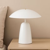 thumbnail of WellHome - Tischlampe aus Eisen Ø31x39 cm in gebrochenem Weiß