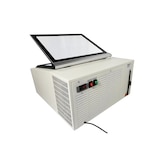 thumbnail of Tischmodell Speiseeisvitrine Weiß Öffnet Auf Der Kundenseite