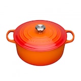 thumbnail of Le Creuset Bräter Signature 26 cm Ofenrot 5,3 L rund