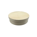 thumbnail of Boîte ronde en bois de peuplier + couvercle Ø330 H75mm par 18 pièces JORIDEAL
