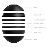 thumbnail of Villeroy & Boch Iconic La Boule schwarz 7-tlg.