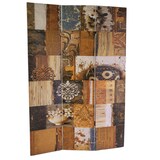 thumbnail of Vacchetti Paravento stampa 3 ante decoupage cm120,6x2,5h180