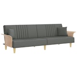 thumbnail of vidaXL Schlafsofa mit Armlehnen Dunkelgrau Stoff