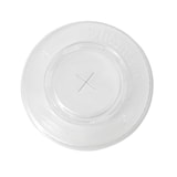 thumbnail of greenbox - PLA-Flachdeckel Ø 95 mm, Halmkreuz, 100 St.