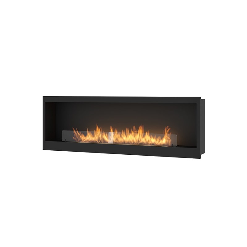 Lareira embutida a bioetanol INSIDE 1500 Infire com vidro