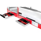 thumbnail of Royal Catering Popcornmaschine - 1820 W - 5 kg/h - beheizte Auslage - rot -