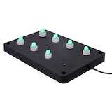 thumbnail of METRO PROFESSIONAL Mini LED lampen set van 12, Tilo Twist, kunststof, Ø 5.7 x 6.7 cm, dimbaar, afstandsbediening, meerkleurig