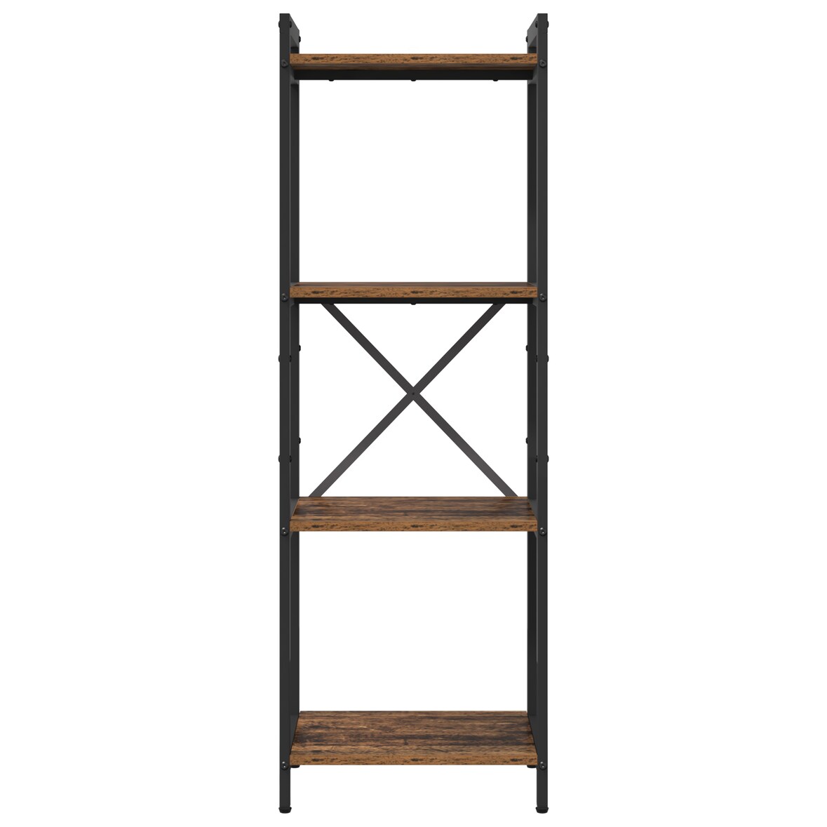 vidaXL Boekenkast Oud hout 40 x 30 x 118 cm Massief hout