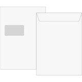 thumbnail of Versandtaschen C4 Fenster 120g/qm selbstklebend weiß VE=10x25 Stück