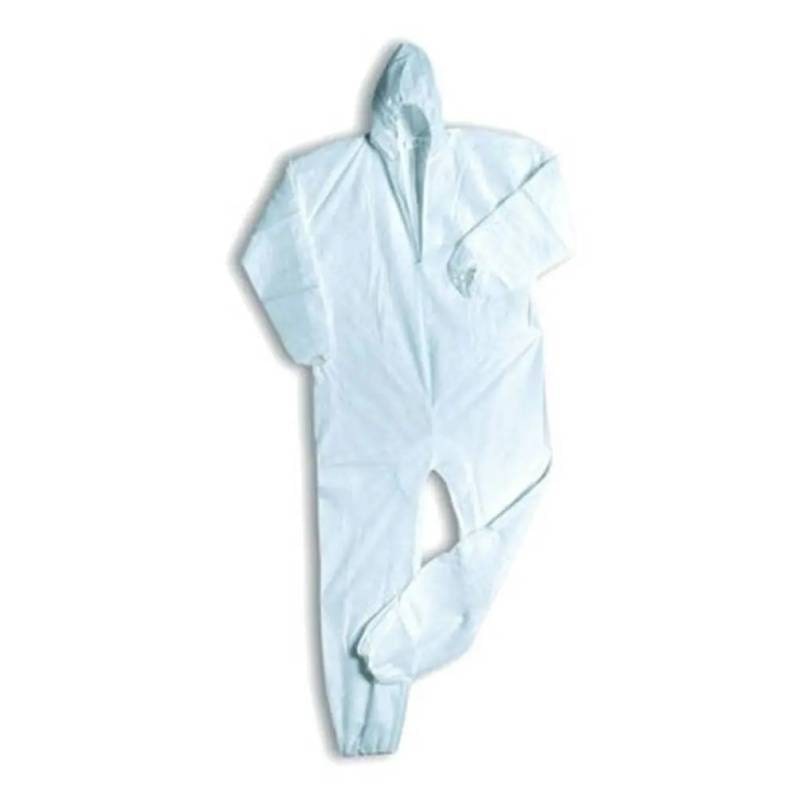 Combinaison jetable blanche avec cagoule - Taille XXL - MP HYGIENE
