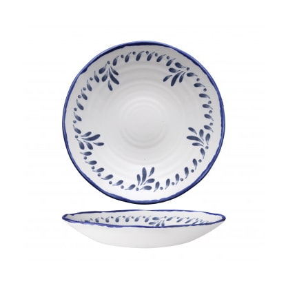 Harvest Mediterranea Piatto Fondo Øcm 25 Ceramica Decorata A Mano Dudson Confezione Da 12