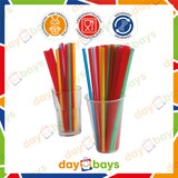 thumbnail of Daybays 120000 Stk. Mehrweg Strohhalme Ø8 mm 240 mm Bunt (Straight) aus PP