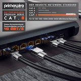 thumbnail of Primewire Patchkabel CAT 8 - Gigabit Ethernet LAN Kabel - 40 Gbit/s - S/FTP PIMF Schirmung - Netzwerkkabel - 15m