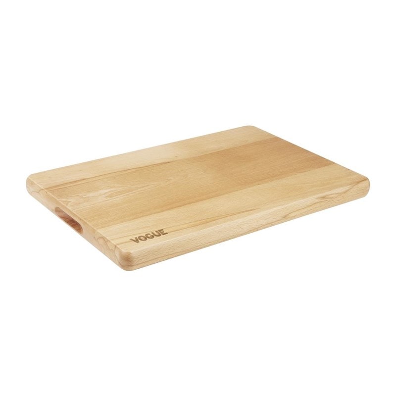Vogue snijplank van beukenhout, groot formaat 510x355x30mm