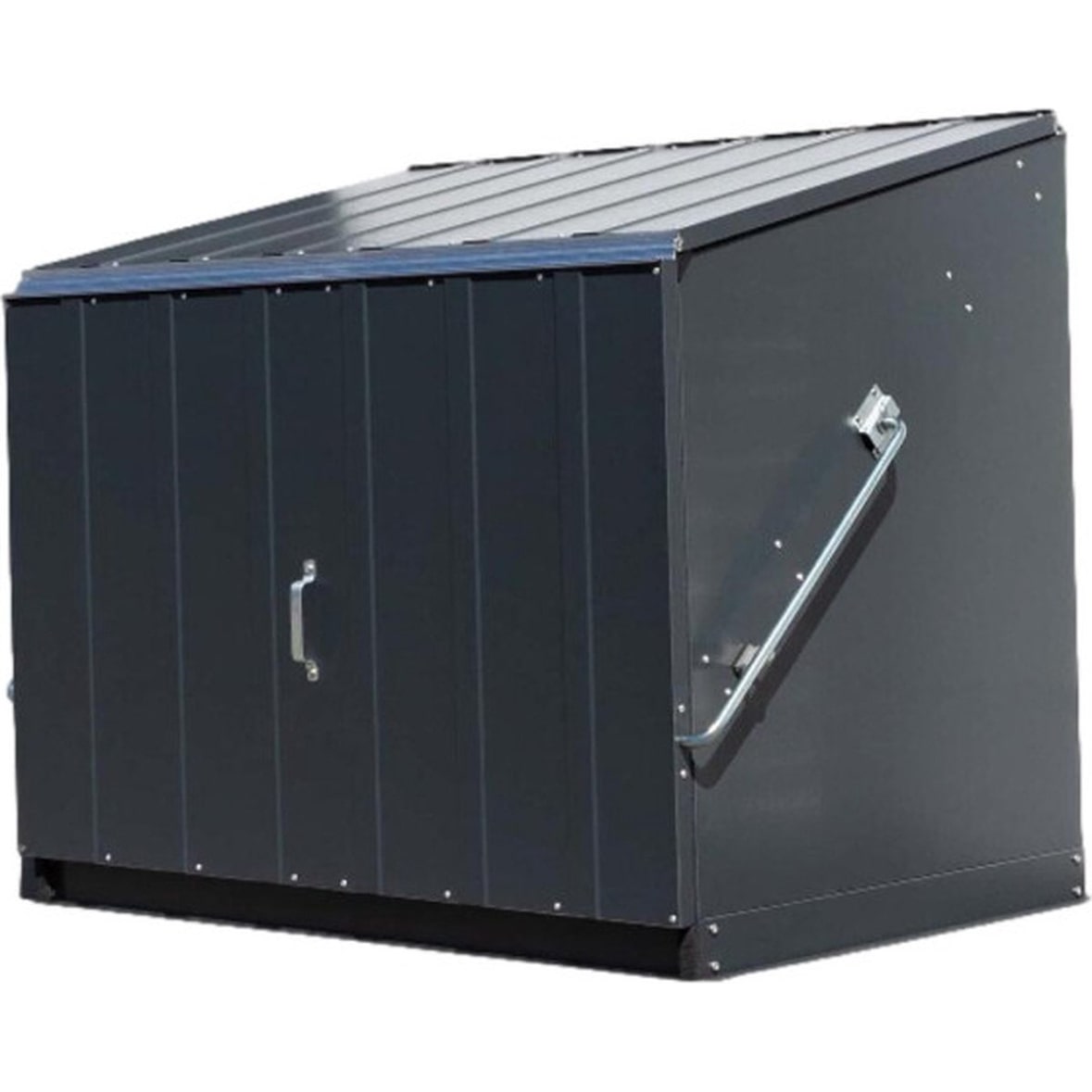 Trimetals® Stoweaway Metalen Berging TM11000 - Fietsenstalling - Antraciet