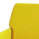 thumbnail of vidaXL Sitzbank Gelb 108x79x79 cm Samt