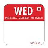 thumbnail of Vogue etikettenset 2,5 cm met roestvrijstalen dispenser