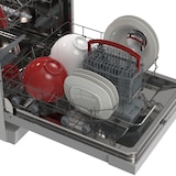 thumbnail of Sharp Lave-vaisselle 13 couverts, niveau sonore 47db, classe énergétique D, filtre antibactérien, inox, indice réparabilité 7,9/10 QW-NA1BF47DI-FR